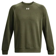 Bluzy sportowe męskie - Męski Sweter Rival Fleece Z Okrągłym Dekoltem - miniaturka - grafika 1