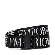 Paski - Pasek EA7 Emporio Armani 7X000089 AF14310 MC001 Czarny - miniaturka - grafika 1