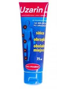 Uzarin Żel, 75 ml - Żele i maści lecznicze - miniaturka - grafika 1