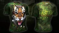 Kimona, stroje i obuwie - Masters FIGHT EQUIPMENT Fight Equipment, Koszulka męska treningowa, MFC Wild Side "Tiger", rozmiar XXL - miniaturka - grafika 1