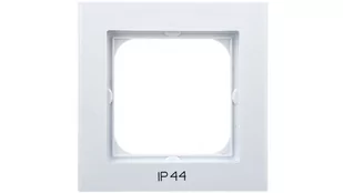 LEDart 1-krotna do łączników IP44 - Ospel SONATA RH-1R/00, kolor biały - Klawisze i ramki - miniaturka - grafika 1