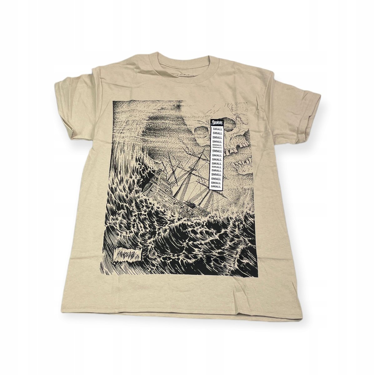 Koszulka T-shirt męski okrągły dekolt SPENCER'S NADRUK M