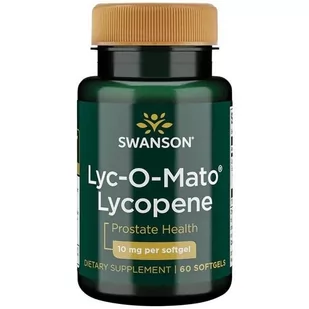 SWANSON Ultra Lyc-O-Mato Likopen, 10 mg, 60 kapsułek - Witaminy i minerały - miniaturka - grafika 1