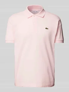 Koszulka polo o kroju regular fit z naszywką z logo - Koszulki męskie - miniaturka - grafika 1
