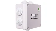 Rozdzielnie elektryczne - Elektro-Plast nasielsk INDUSTRIAL Puszka hermetyczna n/t 129x129x61 z 7 dławnicami IP55 szara 2701-02 2701-02 - miniaturka - grafika 1