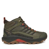 Buty trekkingowe męskie - Trekkingi Merrell Speed Strike 2 Mid GORE-TEX J037819 Zielony - miniaturka - grafika 1