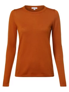 brookshire - Damski sweter z wełny merino, pomarańczowy - Swetry damskie - miniaturka - grafika 1
