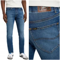 Spodnie męskie - Lee SKINNY FIT XM Extreme Motion wygodne spodnie jeansowe rurki W38 L32 - miniaturka - grafika 1