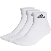Skarpetki damskie - Skarpety adidas Thin and Light Ankle Męskie 3-pak Białe HT3468 - miniaturka - grafika 1