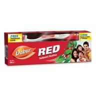 Szczoteczki do zębów - Dabur Ziołowa pasta do zębów + szczoteczka 200 g - miniaturka - grafika 1