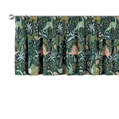 Firany - Lambrekin Na Taśmie Marszczącej, Dinozaury Na Zielonym Tle, 130 × 40 Cm, Magic Collection - miniaturka - grafika 1