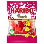 Żelki - Haribo Love Hearts Żelki owocowe 100 g - miniaturka - grafika 1