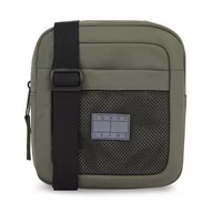 Torby męskie - Saszetka Tommy Jeans Tjm Hybrid Reporter AM0AM11649 Pewter Green MRH - miniaturka - grafika 1