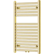 Grzejniki łazienkowe - Mexen Hades grzejnik łazienkowy 800 x 500 mm, 305 W, złoty - W104-0800-500-00-50 - miniaturka - grafika 1