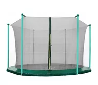 Akcesoria do trampolin - Aga Indoor siatka ochronna 305 cm na 6 prętów Czarna - miniaturka - grafika 1