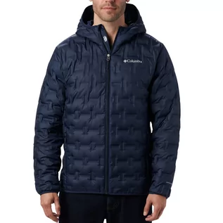 Kurtki męskie - Męska kurtka puchowa Columbia Delta Ridge Down Hooded collegiate navy - XL - grafika 1