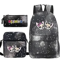 Plecaki - Slowmoose Boys and Cartoon Bag Wodoodporny plecak Black B - miniaturka - grafika 1