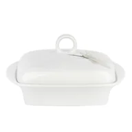 Pozostałe akcesoria kuchenne - Maselniczka z pokrywką Lubiana Magnolia - miniaturka - grafika 1