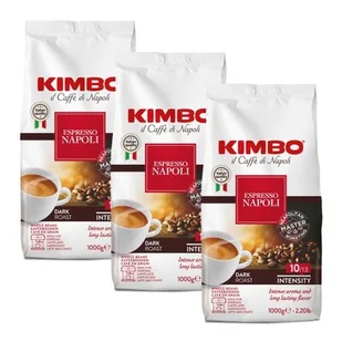 Kawa ziarnista KIMBO Espresso Napoli 3 x 1 kg - Kawa - miniaturka - grafika 1