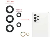 Szkła hartowane na telefon - Zamienne Szkło Aparatu Samsung Galaxy A52 4G 5G - miniaturka - grafika 1