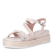 Sandały damskie - MARCO TOZZI Sandały damskie 2-28745-28, różowy - Powder Comb. - 41 EU - miniaturka - grafika 1