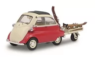 Samochody i pojazdy dla dzieci - Schuco Bmw Isetta Trailer + Ski 1:43 450268200 - miniaturka - grafika 1