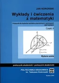 Matematyka - Wykłady i ćwiczenia z matematyki. Część 2 - miniaturka - grafika 1