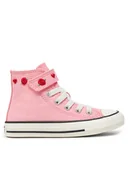 Buty dla dziewczynek - Converse Trampki Chuck Taylor All Star Valentine'S Day Easy On A10714C Różowy - miniaturka - grafika 1