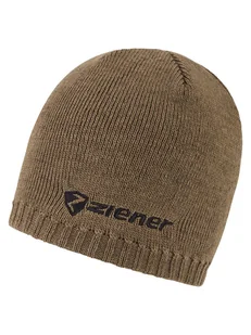 Ziener Czapka beanie "Iruno" w kolorze khaki - Czapki damskie - miniaturka - grafika 1