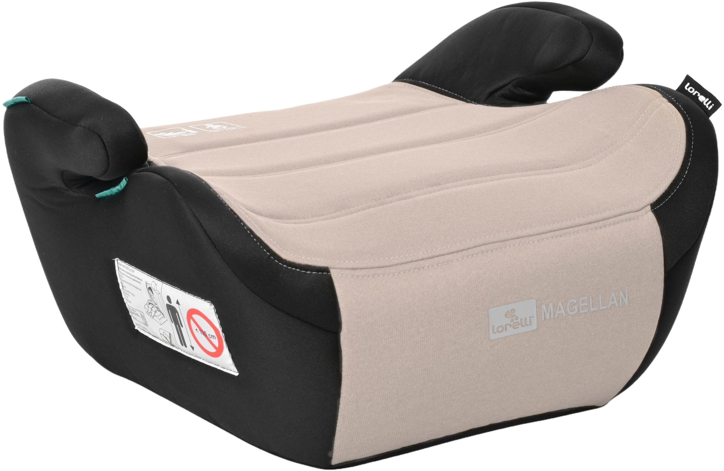 Automobilinė kėdutė-paaukštinimas Lorelli Magellan, 15-36 kg, beige