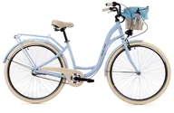 Rowery - Goetze, Rower Miejski Style 28" Alu 3 Biegi Błekit, Kosz - miniaturka - grafika 1