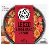 Szybkie dania obiadowe - So Food Leczo z kiełbasą z szynki 400 g - miniaturka - grafika 1
