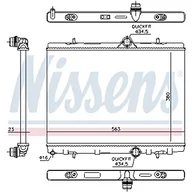Chłodnice - NISSENS CHŁODNICA WODY 636043 CITROEN C4/DS4/DS5/PEUGEOT 3008/5008 1,2/1,6HDI 10 - miniaturka - grafika 1