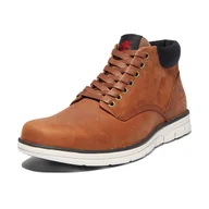 Buty trekkingowe męskie - Trzewiki Timberland Bradstreet Chukka Leather ze skóry naturalnej - miniaturka - grafika 1