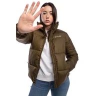 Odzież trekkingowa damska - Kurtka zimowa damska Columbia Puffect - miniaturka - grafika 1