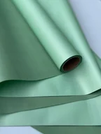 Folia, papier śniadaniowy, serwetki - Papier satynowy do pakowania 50cmX9m dwukolorowy Mentol + Mięta imbirowa - miniaturka - grafika 1