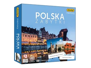 Adamigo memory gra planszowa Polska Zabytki - Gry planszowe - miniaturka - grafika 1