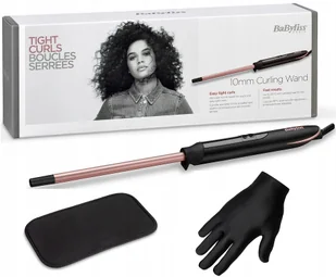 Lokówka Babyliss C449E 10mm tradycyjna stożkowa Rękawica Mata Termoochronna - Lokówki - miniaturka - grafika 1