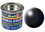 Modele do sklejania - Revell Email Color 302 Black Silk 14ml - miniaturka - grafika 1