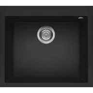 Zlewozmywaki - Elleci Zlewozmywak Quadra 105 BSO G40 Nero - miniaturka - grafika 1