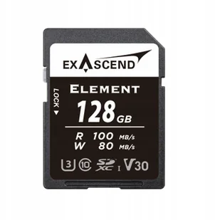 ExAscend Element UHS-I V30 128GB EX128GSDA1 - Karty pamięci - miniaturka - grafika 1