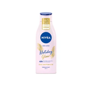 NIVEA Nivea balsam do ciała naturalnie piękny (200 ml), balsam do pielęgnacji skóry normalnej z serum do głębokiej pielęgnacji, pielęgnacja przez 48 godzin i delikatny efekt opalenizny - Balsamy i kremy do ciała - miniaturka - grafika 1