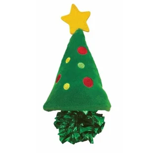 KONG Holiday Crackles Christmas Tree - Zabawki dla kotów - miniaturka - grafika 1