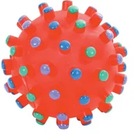 Zabawki dla psów - Zolux Zabawka Winylowa Piłka Z Wypustkami 9Cm - miniaturka - grafika 1