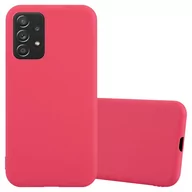 Etui i futerały do telefonów - Pokrowiec Do Samsung Galaxy A52 (4G / 5G) / A52s Etui w CANDY CZERWONY TPU Silikon Obudowa Case Cover Ochronny Plecki Cadorabo - miniaturka - grafika 1