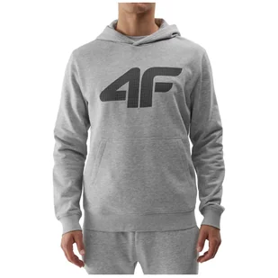 Męska bluza 4F Sweatshirt M0950 Rozmiar: XXL / Kolor: jasnoszary - Bluzy sportowe męskie - miniaturka - grafika 1