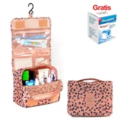 Kosmetyczki, organizery i kuferki - Pojemna Kosmetyczka Organizer Torba Podróżna - miniaturka - grafika 1