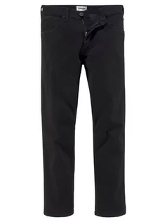 Spodnie męskie - Wrangler Dżinsy - Regular fit - w kolorze czarnym - grafika 1