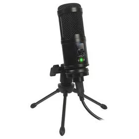 Mikrofon PLATINET VARR GAMING TUBE CARDIOID SET USB TRIPOD (VGMTB2) Czarny - Mikrofony komputerowe - miniaturka - grafika 1
