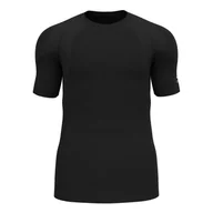 Koszulki sportowe męskie - Koszulka tech. męska Odlo T-shirt crew neck s/s ACTIVE SPINE - miniaturka - grafika 1
